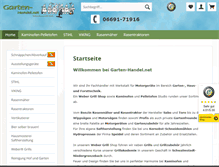 Tablet Screenshot of garten-handel.net